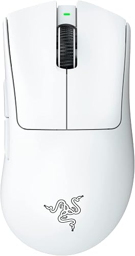 Razer DeathAdder V3 Pro Gaming Mouse, White