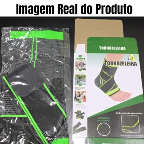 Tornozeleira de Compressão Ortopédica Estabilizadora Ajustável, Imobilizador de Tornozelo Lesões, To