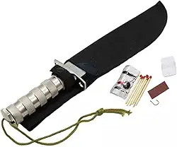 Faca Tática Rambo Combate Militar Sobrevivência Com Bainha 0649