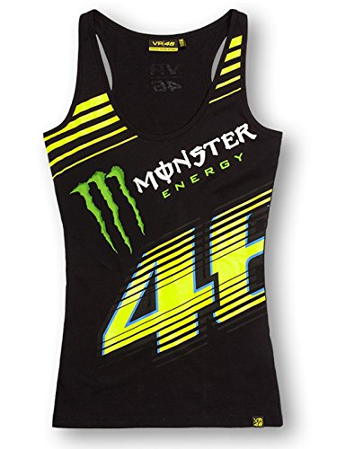 Débardeur femme VR 46 avec imprimé Monster résistant aux lavages fréquents