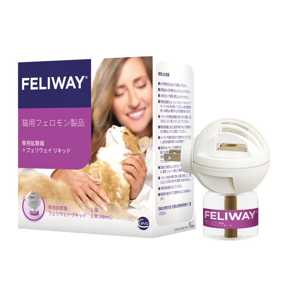 Amazon | セバ・ジャパン フェリウェイ 猫用 専用拡散器1個+リキッド