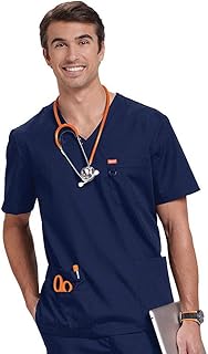 PRAGATI TRENDS Premium Unisex Scrub Suit set V-Neck 3 Pocket Top and Cargo Type Trouser