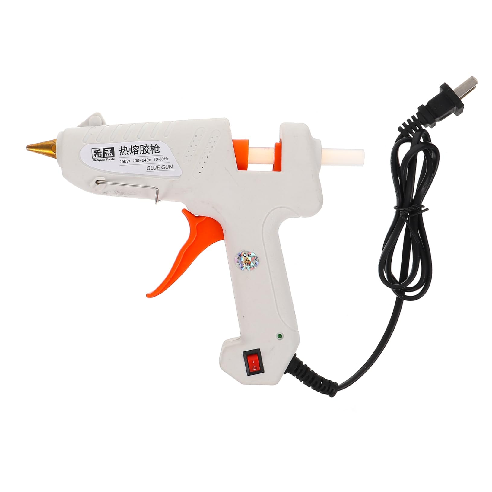 KONTONTY Hot Melt Glue Diy Repair Equipment Large Hot Glue Sticks Battery-powered High Temp Heater Us Plug