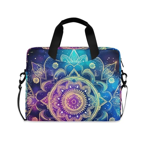 Maletín para portátil Mandala Galaxy Nebula 13-15.6 pulg