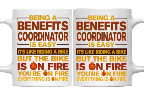 Benefits Coordinator Mug - Funny Benefits Coordinator Gift, Humor Ceramic