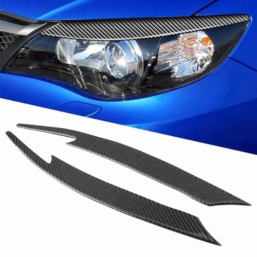 Sourcils de phares Impreza WRX STI 2008-2011 finition carbone durable