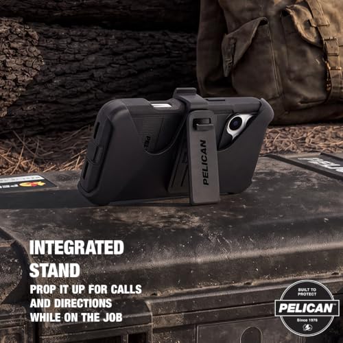 Pelican Voyager iPhone 18 Pro Case - Rugged MagSafe Phone Case - Black by Pelican - Used condition - Image 4