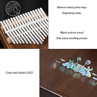 KDOQ Piano à Pouce Kalimba Piano à Pouce Kalimba Piano à Pouce à Doigt Piano à Doigt Portable 17 Touches Piano à Pouce… - Les Beatles, Paul McCartney, John Lennon, RIngo Starr, George Harrison KDOQ Piano à Pouce Kalimba Piano à Pouce Kalimba Piano à Pouce à Doigt Piano à Doigt Portable 17 Touches Piano à Pouce… – Image 6