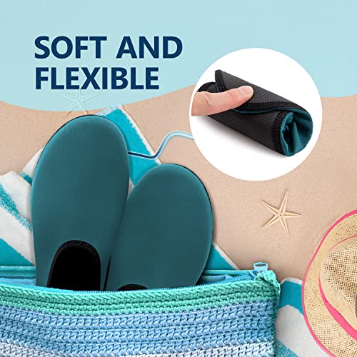 Image of JACKSHIBO Water Shoes for Women Men Quick-Dry Swim Shoes Beach Water Socks | Aqua, Swimming, Yoga, Surf, River, Lake, Kayak, Pool Socks, Cruise Essentials, Sport, Adult, Unisex, Cute, Barefoot, Vacation