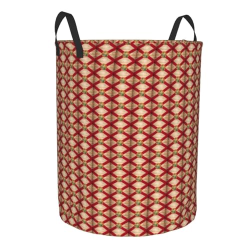 Panier à linge rond étanche imprimé Floride bac de rangement maison - 3
