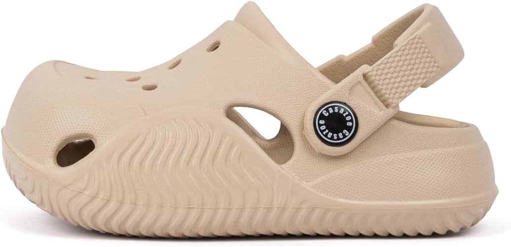 Casazoe Toddler Girls Boys Cute Garden Clogs Kids Water Sandals Slip On Shoes EVA Lightweight Outdoor Summer Slipper Slides Baby Comfort Shoes Children Indoor Shower Beach Pool Play Shoes - Image 2