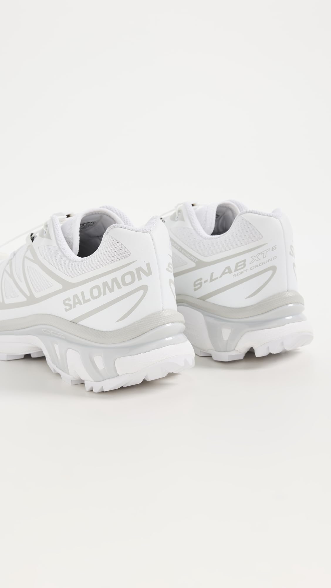 Salomon Stivali da trekking XT-6 ADV da donna, bianco/Lunar Rock, 38 EU