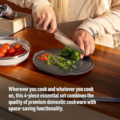 Detour Essentials Camp Cooking Set (4 Piece) by Sea to Summit