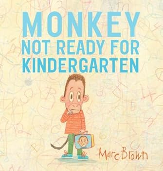 Hardcover Monkey: Not Ready for Kindergarten Book
