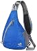 WATERFLY Sling Chest Backpacks Bags Crossbody Shoulder Triangle Packs Daypacks for Cycling Walking Dog Hiking Boys Girls Men Women