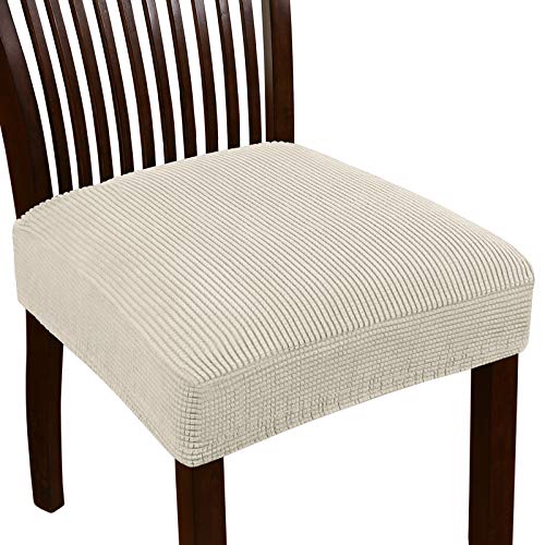 Big Sale Turquoize Stretch Jacquard Chair Seat Covers Seat Covers for Dining Room Chair Covers Chair Seat Slipcovers Removable Washable Chair Seat Cushion Slipcovers for Dining Room (6 Pack, Natural) Big Sale Turquoize Stretch Jacquard Chair Seat Covers Seat Covers for Dining Room Chair Covers Chair Seat Slipcovers Removable Washable Chair Seat Cushion Slipcovers for Dining Room (6 Pack, Natural)