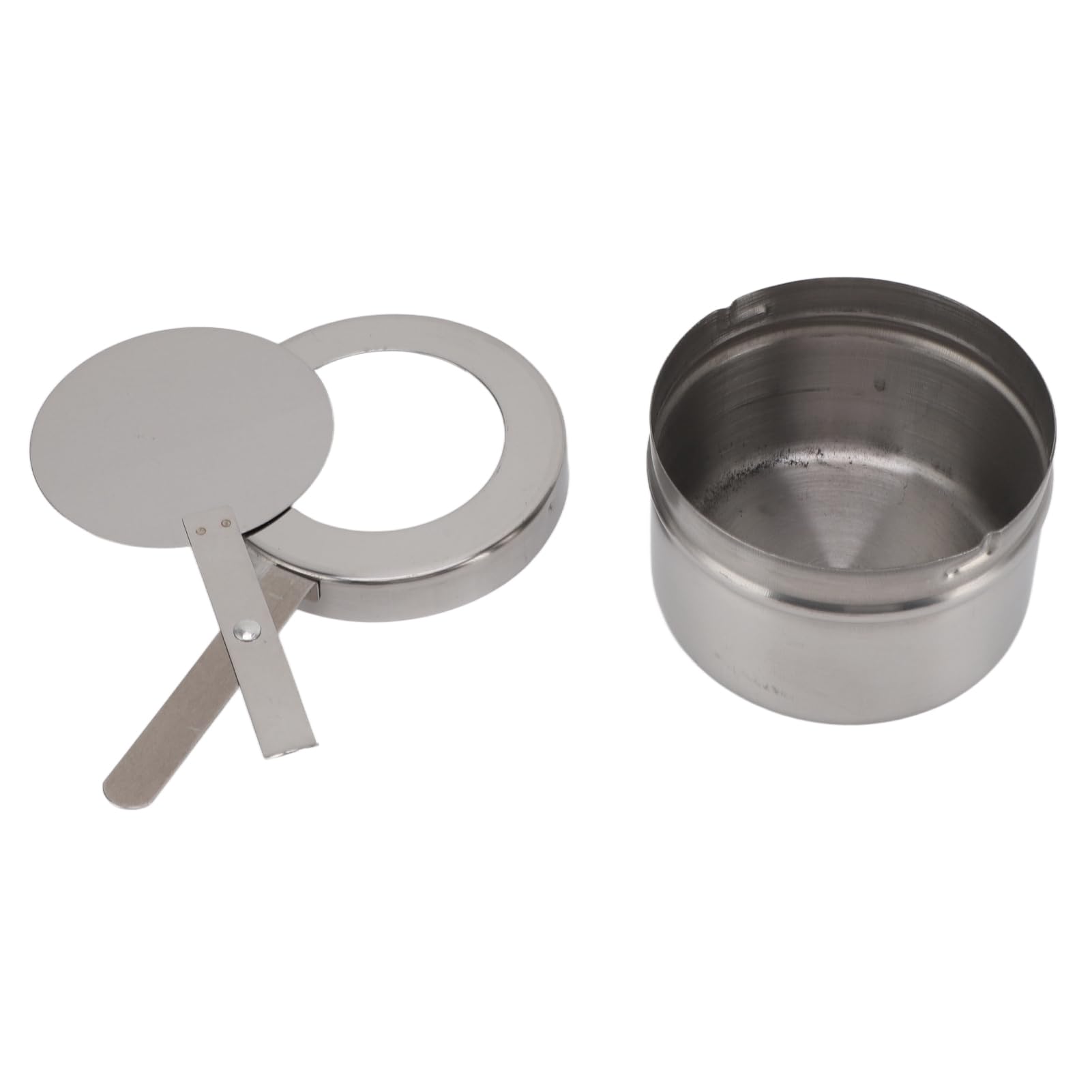 Fabater Plato Redondo de Acero Inoxidable para Buffet, Tapa Abatible de 90 Grados, Dorado, 6 Litros, Calentador de Alimentos con Alcohol para Catering Buffet, Espejo Pulido, Engrosado y Profundo (1