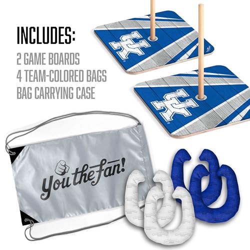 Bolsas de herradura NCAA Kentucky Wildcats de YouTheFan para juego de jardín 3
