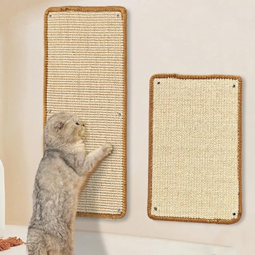 Tapis de protection pour meubles et griffoir mural pour chats réinstallable - 8