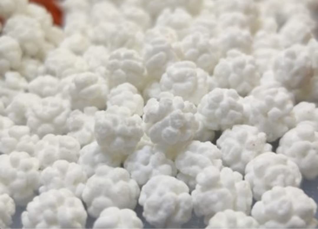 Dalthamman Ram Dana- Elaichi Dana- Sweet Makhana- Sugar Balls 450gm | Traditional Sweet Treat | Ideal for Snacking, Puja, Prasad, and Festive Use | Packed for Freshness