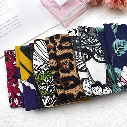 Kavya-Bandeau-Cheveux-Femme-Large-Elastique-Doux-Boho-Mince-Bandana-Accessoires-Headband-Cheveux-Femme-Yoga-Sport-6-Pcs-B