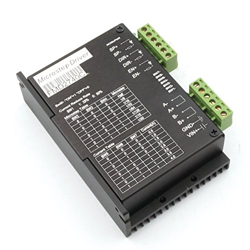 FMD2740C CNC Stepper Motor Driver 12-50VDC 4A 128 microstep for Nema17 Nema23 stepper motor cnc router milling engraving machine