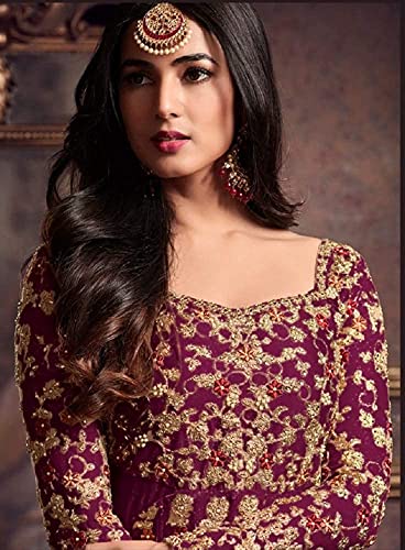 Indian Pakistani Ready to Wear Style Embroidered Salwar Kameez Salwar Suit for Women3