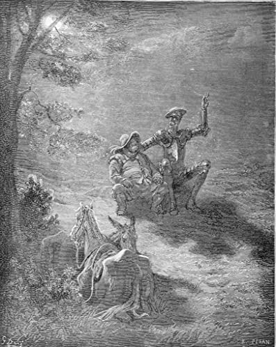 Posters et art pour décoration chambre - Tableau un discours nocturne Gustave Dore 60x90