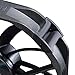 Fractal Design Venturi HF-14 Black - Computer Fan - Silent Fan - High Airflow - Long Life Time - FDB-Bearings - Aerodynamically Shaped Struts – 12v - 140 mm - Black (Single)