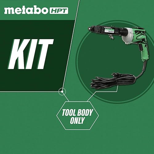 Miniatura 2 de Metabo HPT SuperDrive Destornillador intercalado | Cable de alimentación de 24.6 pies | Motor de 6.6 amperios | W6V4SD2