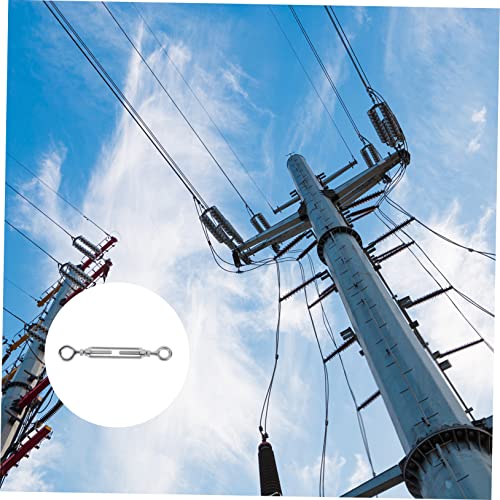Tensores para cables Hemobllo de acero inoxidable de alta resistencia tipo ojal para cuerda de alambre miniatura 7