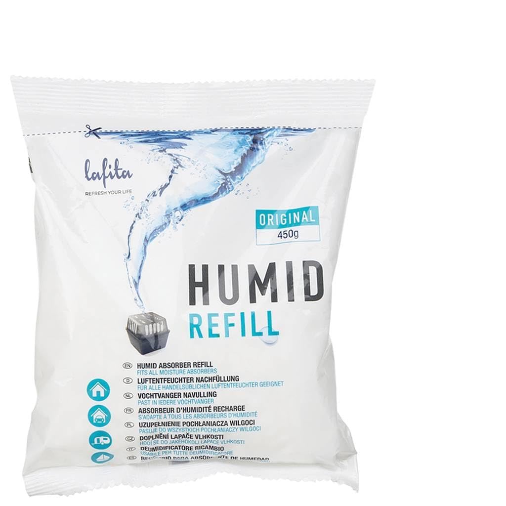 Vidaxl (450 G, 12 Pcs) Moisture Absorber Refills Dehumidifier Refill Moisture Trap Refill
