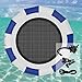 YEYUBIW Round Inflatable Water Trampoline for Adults Kids Water Sports Recreational Floating Jumping Bed Fishing Swimming Platform,10 FT