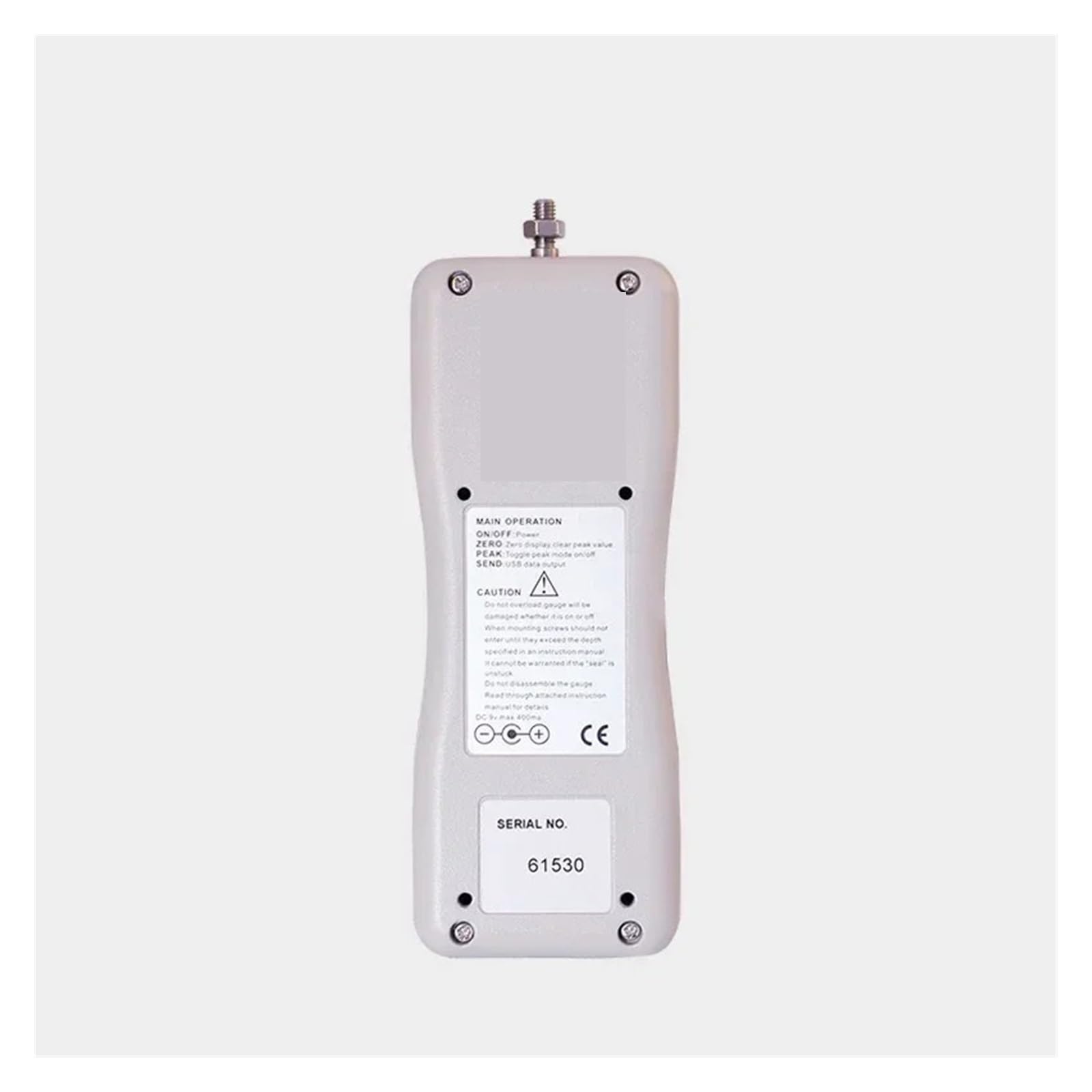 Testeur Ph Pull à jau de Force numérique 0-5000N, dynamomètre de haute précision avec écran LCD(20N)