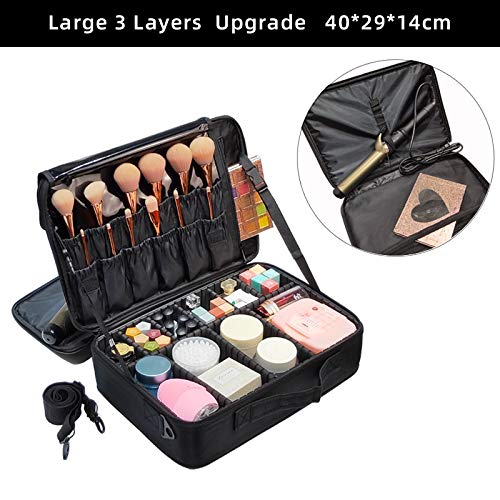 DieffematicHZB Kosmetyczka Upgrade Duża Pojemność Torba kosmetyczna Hot-Sprzedający Sprzedawanie Futerał na makijażu Kobiet. (Color : 2)
