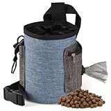 UMiYIDIAN Dog Treat Pouch - 3 Ways to Wear Treat Pouches for Pet Training,treat pouches for pet training,3 Cups Animal Walking Snack Container Best Hiking Toys Pack Dispenser Carries