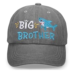 Big Brother & Shark (Washed Grey)