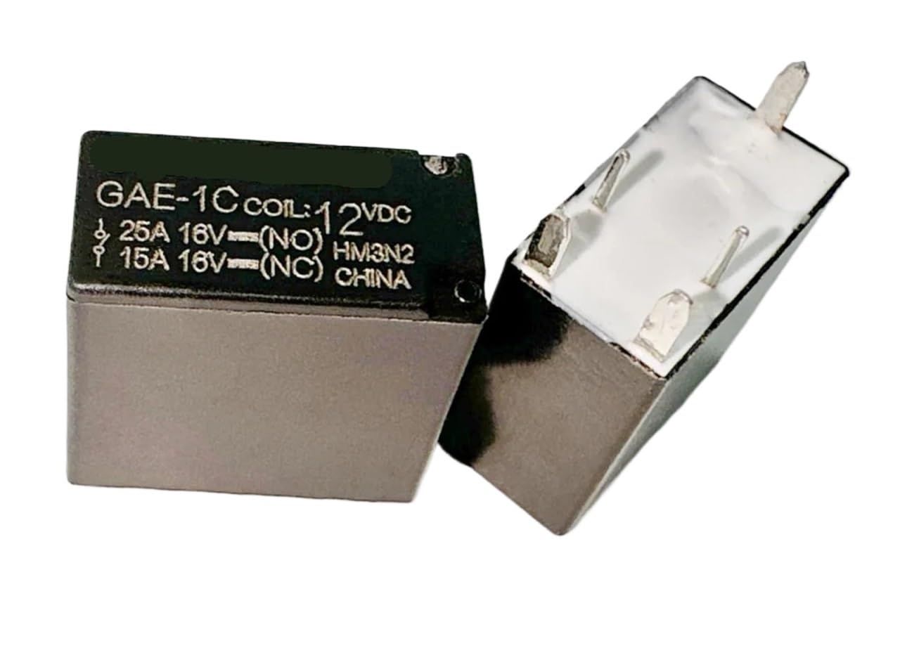 Relais GAE-1C 12VDC KA-1C-12V 5 broches à haute conductivité pour circuit imprimé 10PCS