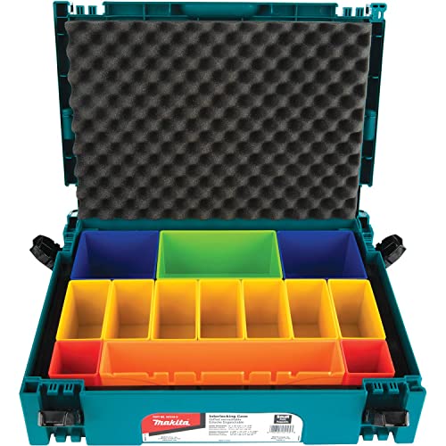 Makita P-83652 MAKPAC Interlocking Case Insert Tray with Colored Compartments and Foam Lid by Makita - Image 6