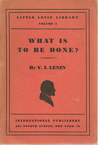 What is to Be Done? B0017TNBE0 Book Cover