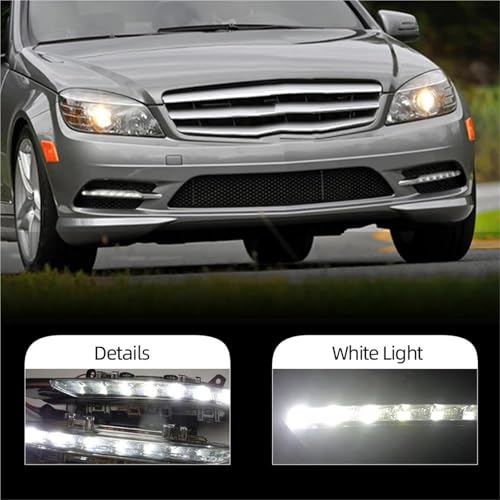 Couvercle phare antibrouillard pour rénover pare-chocs Benz W204 droit - 6
