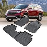 Floor Mats Custom Fit for Honda CRV Hybrid 2023-2024, ll Weather Floor Liners Accessories Full Set Car Mats