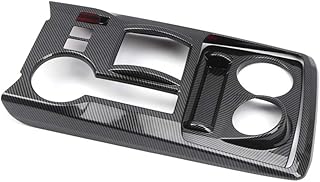 HIGH Flying for Toyota 4Runner 2010-2023 (with H4L-H4F Switch) Car Accessories Center Console Gear Shift Panel Cover Trim ABS Carbon Fiber Grain 2pcs (Not Fit RHD)