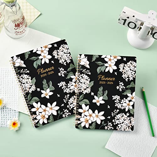 Planner 2023-2024 - Jul.2023 - Jun.2024, Academic Planner 2023-2024 With Weekly And Monthly Spread, 8'' X 10'', Check Boxes As To-Do Lists, Twin-Wire Binding, Thick Paper, Perfect Daily Organizer #TOP1