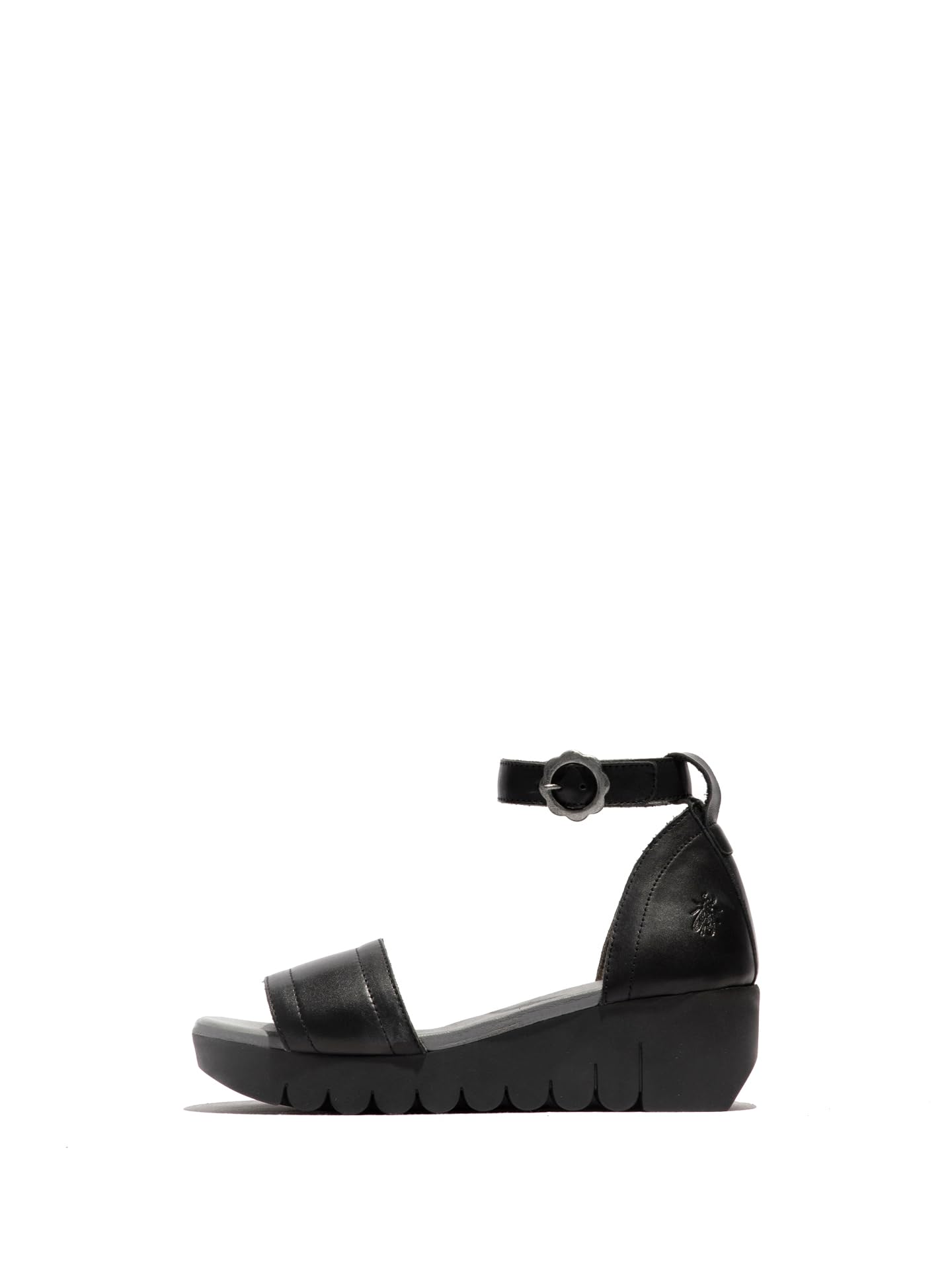 Fly London VOIK386FLY, Sandal Women's Fashion Shoes, BLACK, 6