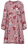 creamie strickjacke Wunderschönes Kleid aus weich fließender Viskose, innen mit leichtem BW Voile ausgelegt in einem gedeckten Mauve / Altrose Ton und zauberhaftem Rosenmuster Allover von dem dänischen Kindermode Label CREAMIE - die romantisch zauberhafte Mädchenmode.  !! KJ Fashion Größentip: Bitte beachten - dänische Mode fällt etwas größer und recht reichlich aus !!  Modell: 820748 Dress Roses 