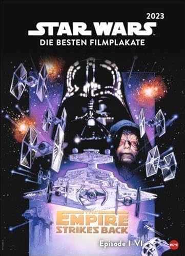Star Wars Filmplakate Edition Kalender 2023