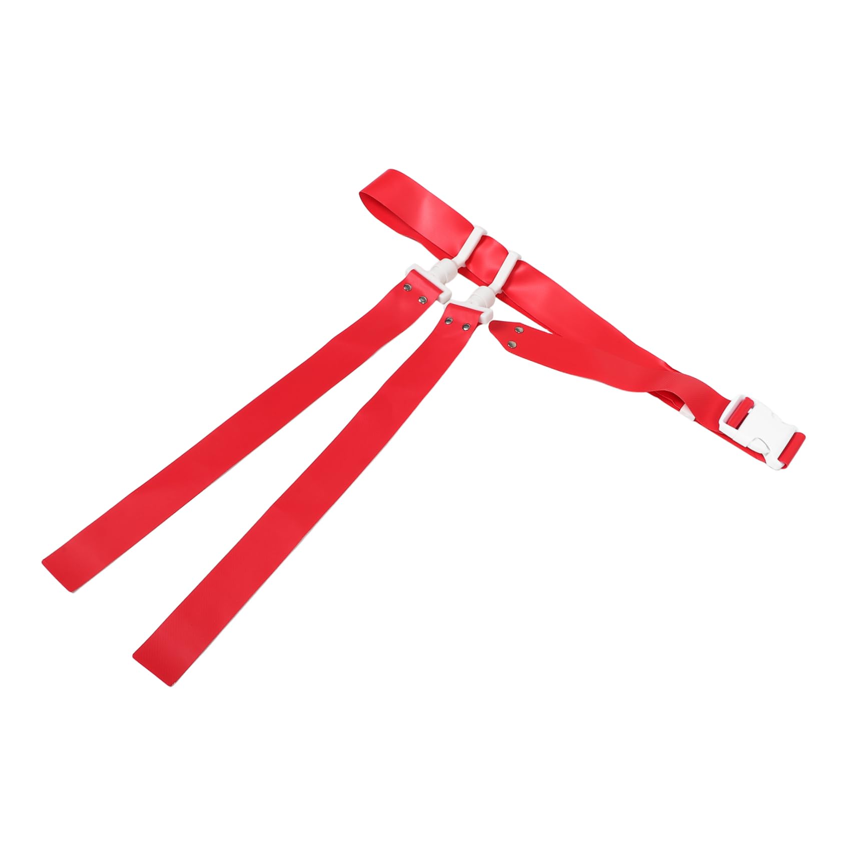 ibasenice American Football Rugby Waist Flag Belt Double Flags Air Pressure Buckle Rugby Training Band Sports Accessories for Field Day