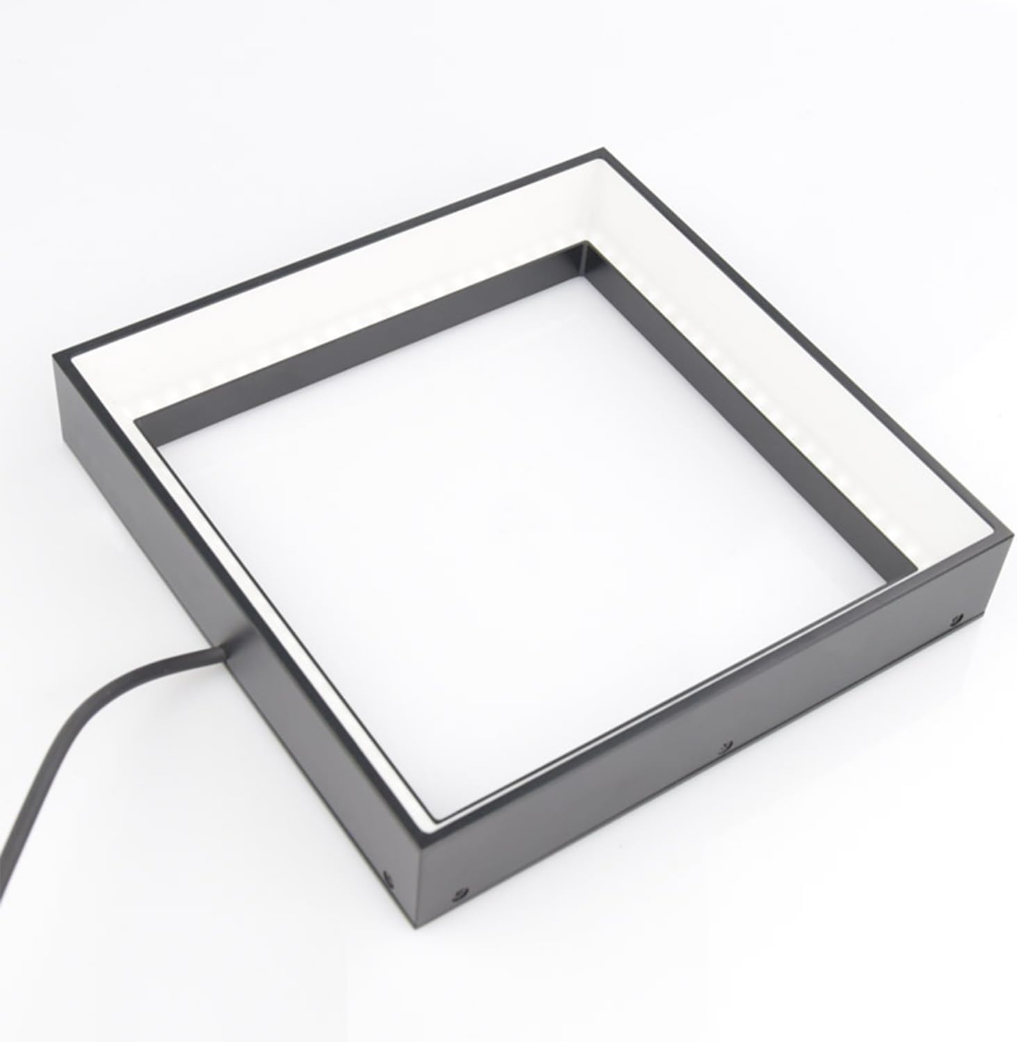 Square shadowless Light Source, 24V Voltage, Suitable for Character Detection, Component Surface Inspection, Machine Vision LED (Blue, DBS-FIF5050)