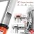 LUISLADDERS Telescoping Ladder Multi-Use Telescopic Extension Ladder One-Button Retraction Anti-Pinch and Anti-Slip 330 Lb Capacity (12.46 Feet)